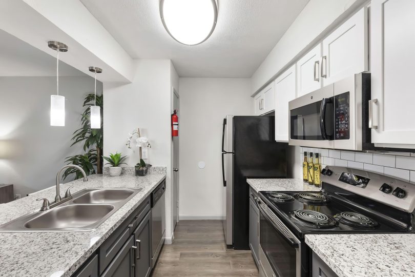 kitchen at The  Adelene